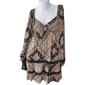 Free people inspired flowy dress